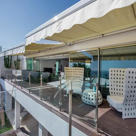 Outstanding Algarve 8 Bedrooms Agua Grande Deluxe Amazing Sea Views Jacuzzi Gym Willa Albufeira