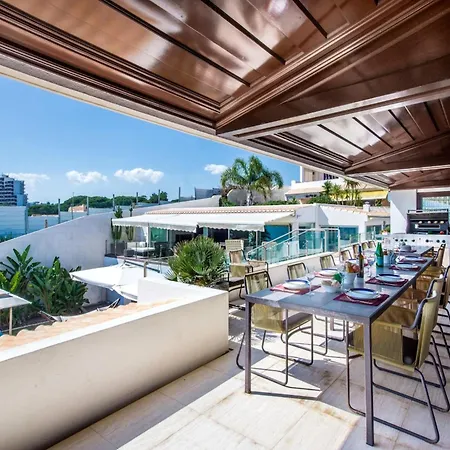 Outstanding Algarve 8 Bedrooms Agua Grande Deluxe Amazing Sea Views Jacuzzi Gym * Albufeira